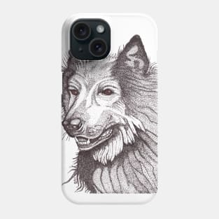 Belgian shepherd groenendael Phone Case