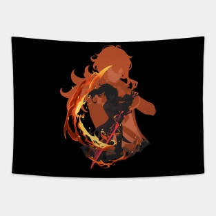 Diluc Genshin Impact Tapestry