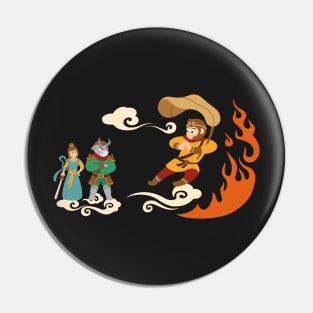 Fire Mountain and Iron Fan Princess Pin