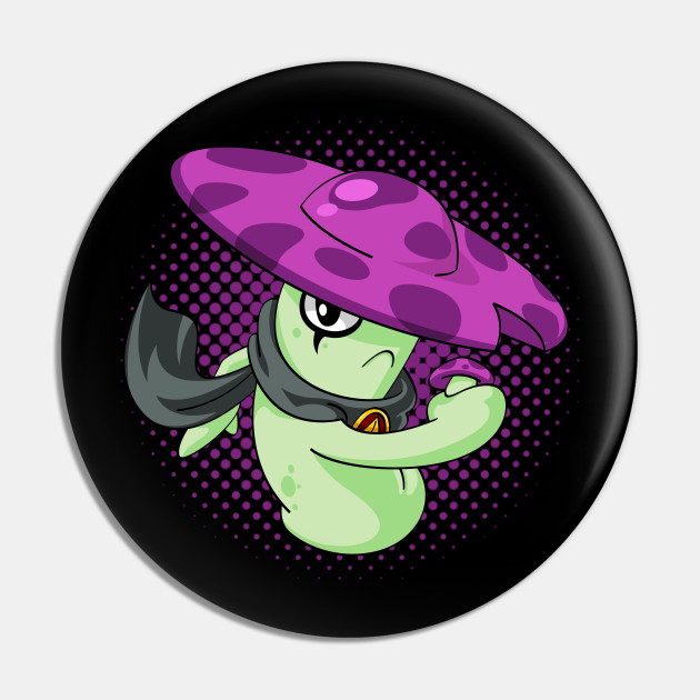 Mushroom Hero Plants Vs Zombies Pin TeePublic