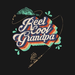 Reel Cool Grandpa Fishing Tshirt T-Shirt