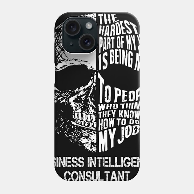 Business Intelligence Consultant Phone Case by tobye