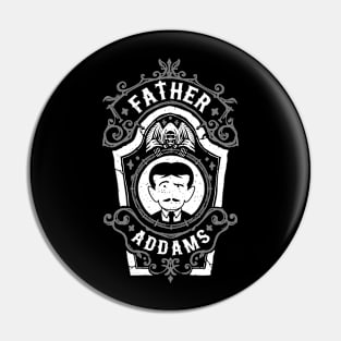 Father Addams Pin