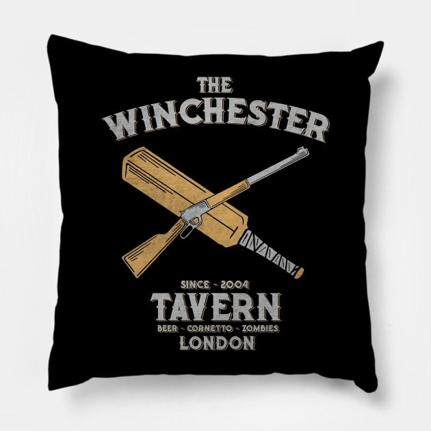 The winchester Tavern Pillow by Melonseta