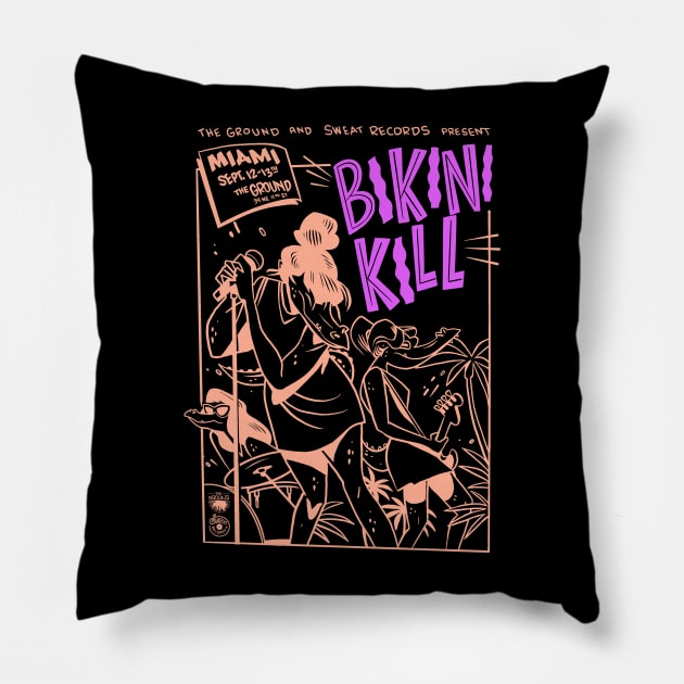 bikini Pillow by cedricrms