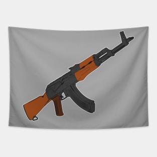 For gun lover! Kalashnikov assault rifle Tapestry