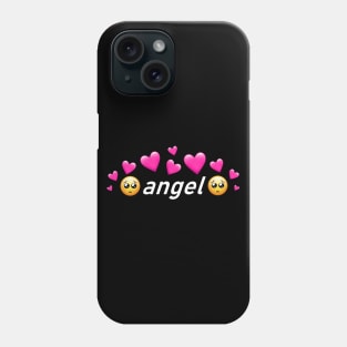 Angel White Phone Case