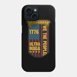 1776 We the people ultra maga America Republicans party Phone Case