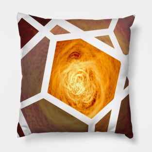 Galaxy space geometry concept: Platonic solid Pillow