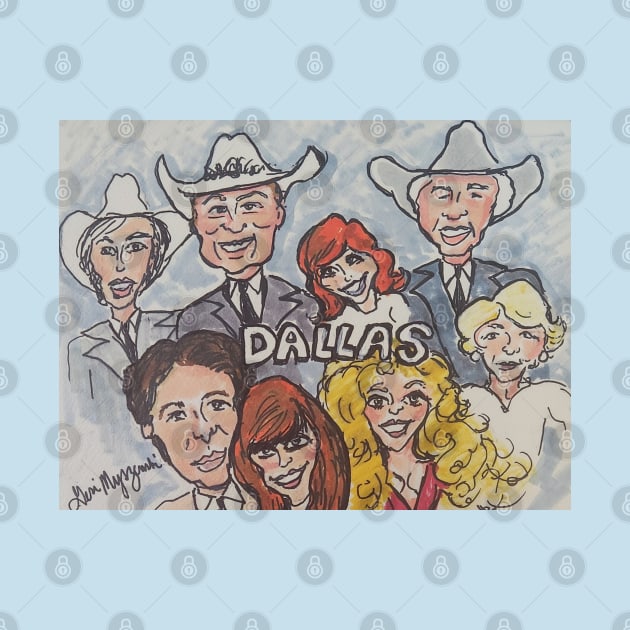 Dallas (1978 TV series) by TheArtQueenOfMichigan 