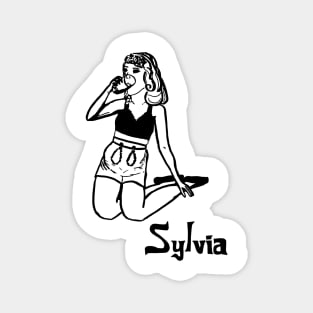 Sylvia Plath Magnet