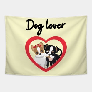 Dog Lover Cute Dogs Tapestry