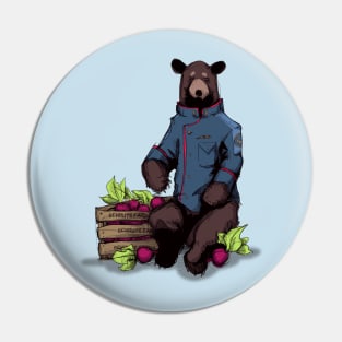 Bears, Beets, Battlestar Pin