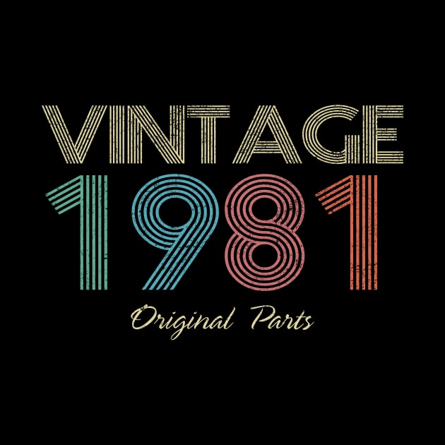 1981 - Vintage Original Parts by ReneeCummings