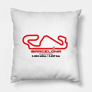 Spanish Track Graphic Pillow