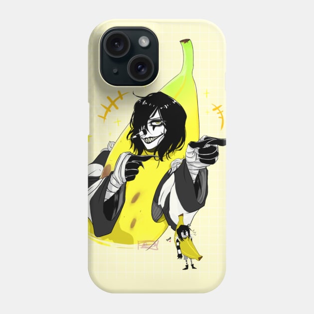 Banana Jack Phone Case by Art by Amara