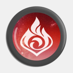 Genshin Impact - Element Pyro Pin