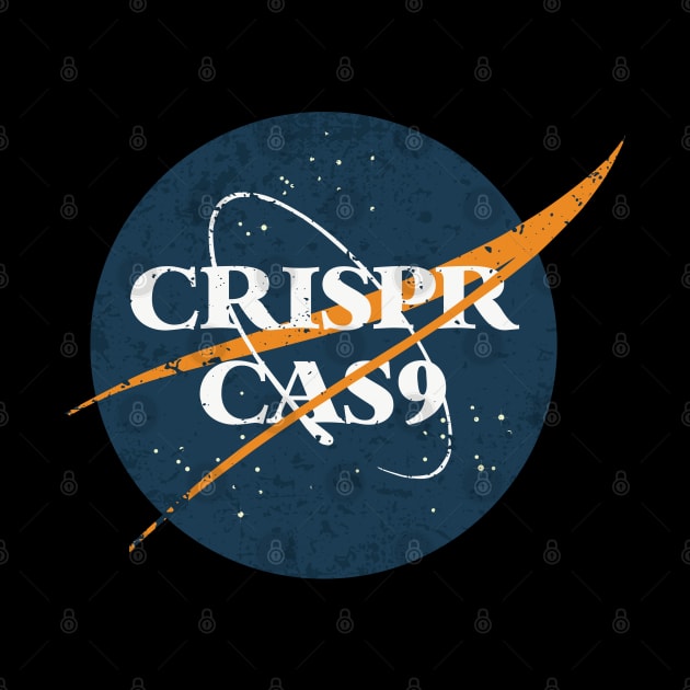 Crispr Cas9 Space Vintage by orlumbustheseller