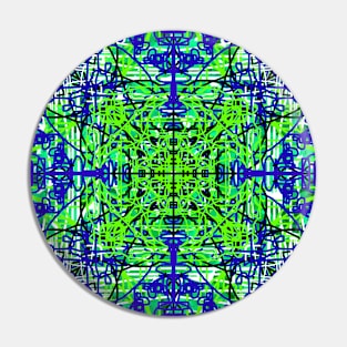 Scribble mandala Pin