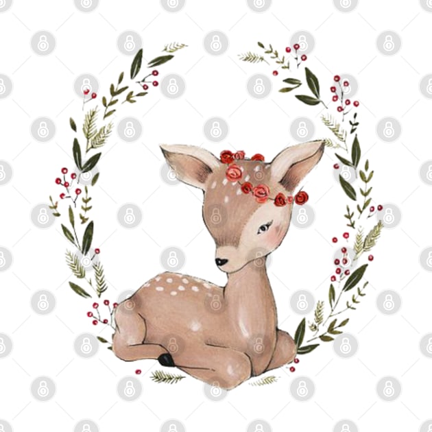 Cute Deer by NotUrOrdinaryDesign