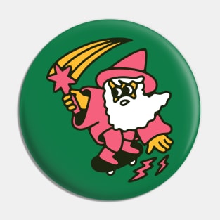 Skateboard Wizard Pin