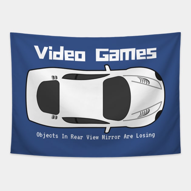 Video Games, Objects In The Rear View Mirror.... Tapestry by bazza234