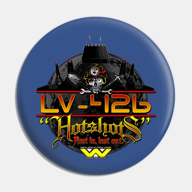 LV-426 Hotshots Pin by JCD666