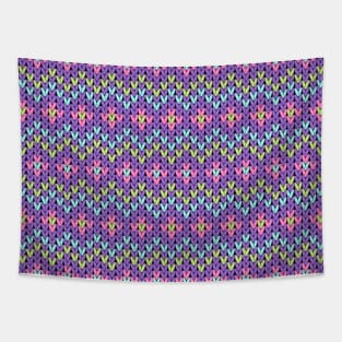 Kntting Pattern Design Tapestry