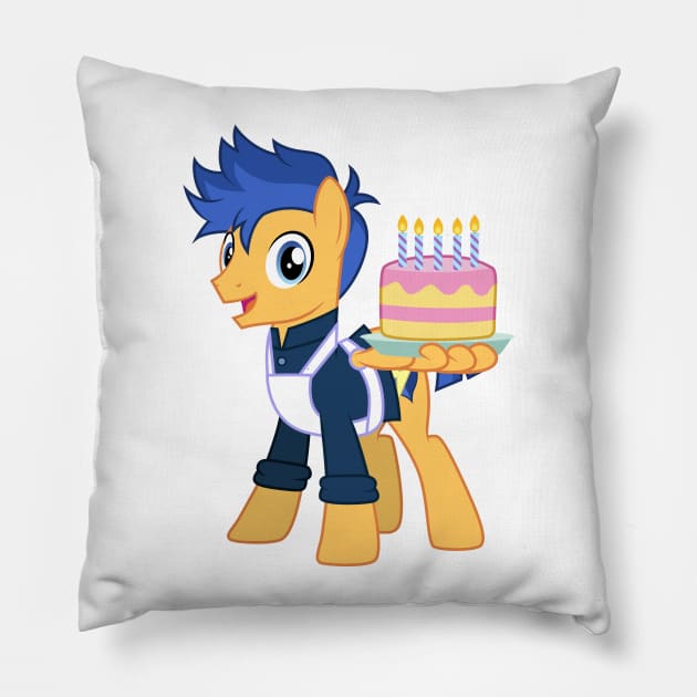 Happy Birthday from Flash Sentry Pillow by CloudyGlow