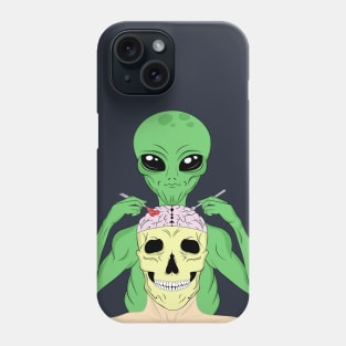 UFO Human Abduction Phone Case