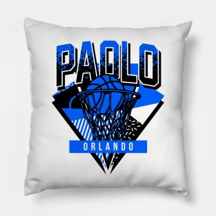 Paolo Retro Orlando Basketball Throwback Pillow