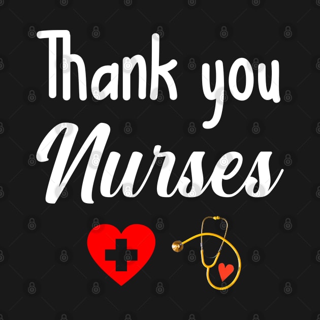 Thank You Nurses. Nurse appreciation present by topsnthings