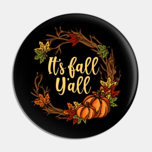 It's Fall Y'all - Happy Pumpkin Deco Gift Pin