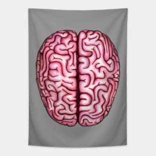 Human Brain Anatomy: Anatomical Art, Watercolor Doctor Halloween Gift Tapestry