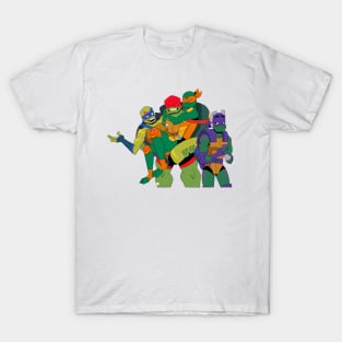 Rise Of The Teenage Mutant Ninja Turtles Unisex T-Shirt - Teeruto