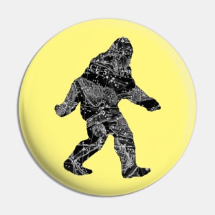 Celestial Sasquatch Pin