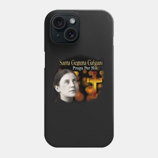 Saint Gemma Galgani Catholic Saint & Mystice Visions of Guardian Angel Phone Case