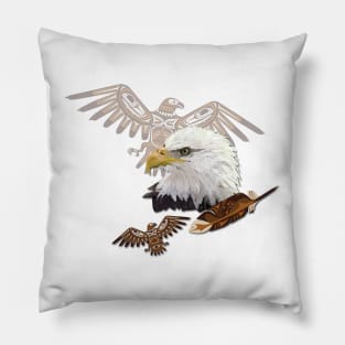 Bald eagle Pillow