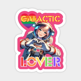 Kawaii, Anime Girl, Galactic Love | Catsie Cat Magnet