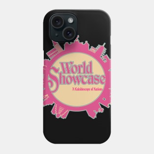 World Showcase Compass Pink Phone Case