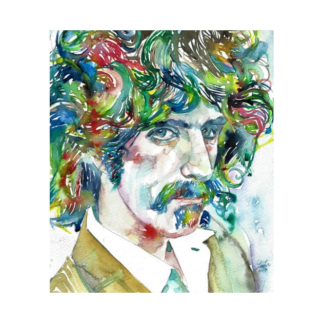 FRANK ZAPPA watercolor portrait .6 by lautir