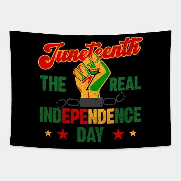 Juneteenth, The real Independence Day, Black History, Freedom Tapestry by UrbanLifeApparel