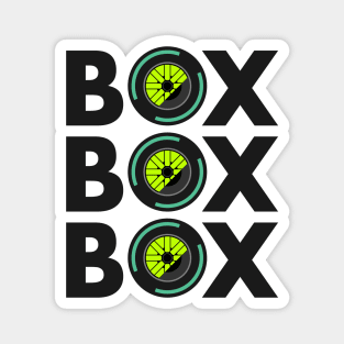 Box Box Box Brawn Edition F1 Tyre Compound Design Magnet