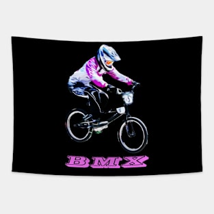 bmx racing Tapestry