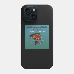 Salvelinus Fontinalis Phone Case