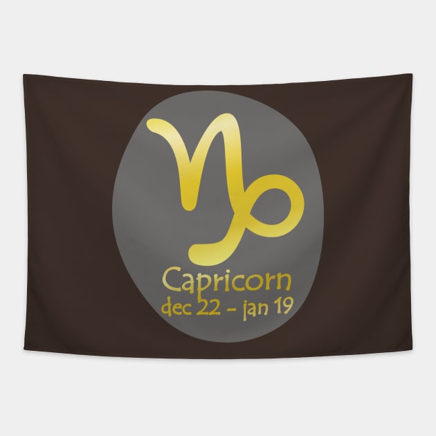 Capricorn Tapestry by MBK