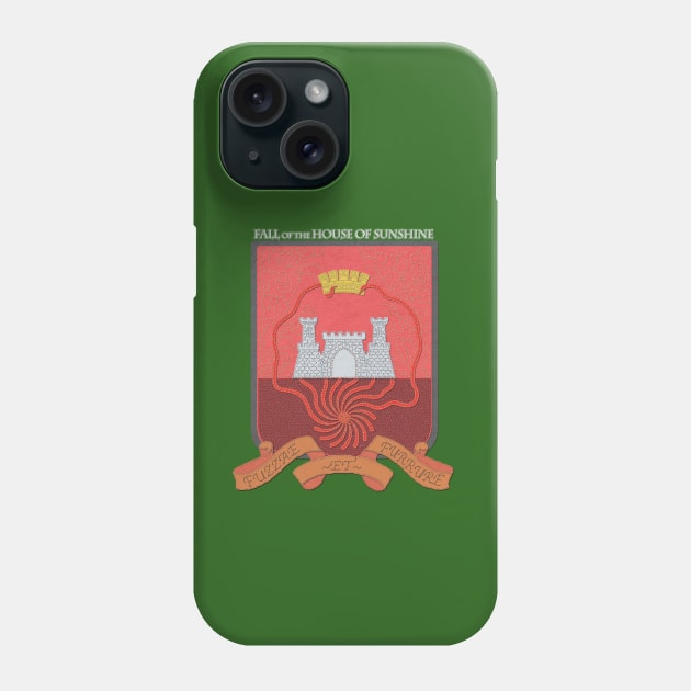 Fuzzopolis Coat of Arms Phone Case by Roi Gold Productions Store