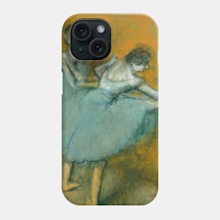 Dancers at the Barre by Edgar Degas Phone Case