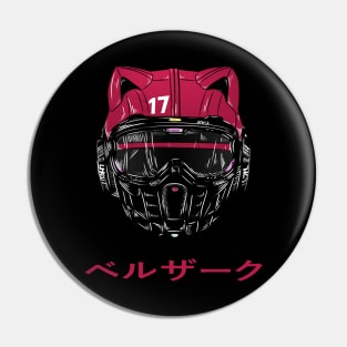 Japanese Cyberpunk Kitty Pin