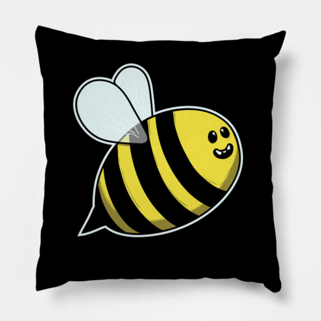 Baby Bee Wasp Cute And Cuddly Insect Bumblebee Animals Bee Pillow Teepublic